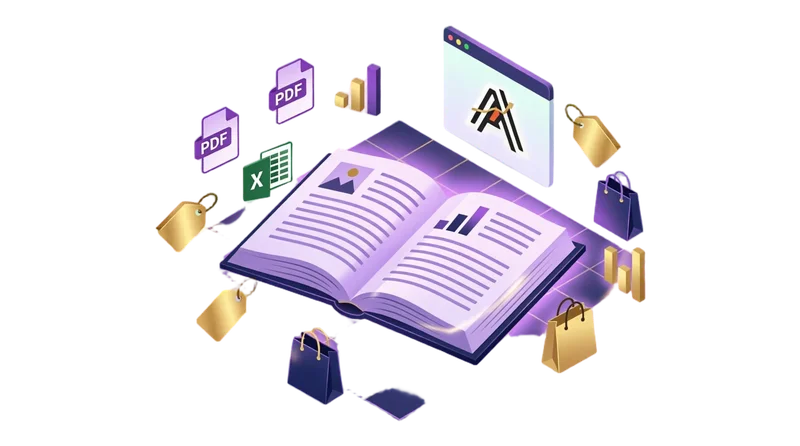 Catálogo PDF profesional generado con Catalux